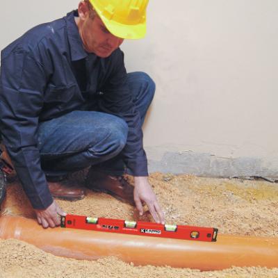 KAPRO TOPGRADE 105 vaterpas 60 cm med 3+1 libeller og fald op til 2%